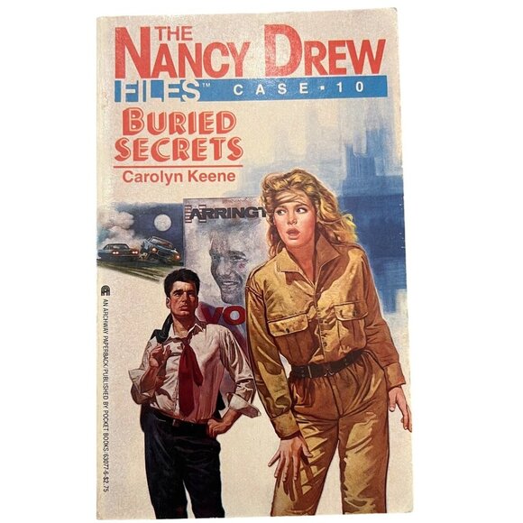 Vintage "The Nancy Drew Files" 5-Book Paperback Set By Carolyn Keene - Picture 6 of 8
